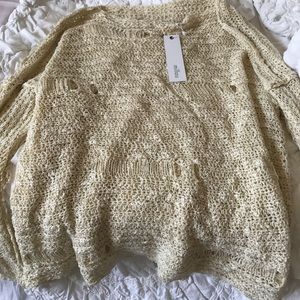 LF oversized distressed beach cover